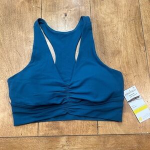 Zella Women's Blue/Teal Sports Bra (NWT)